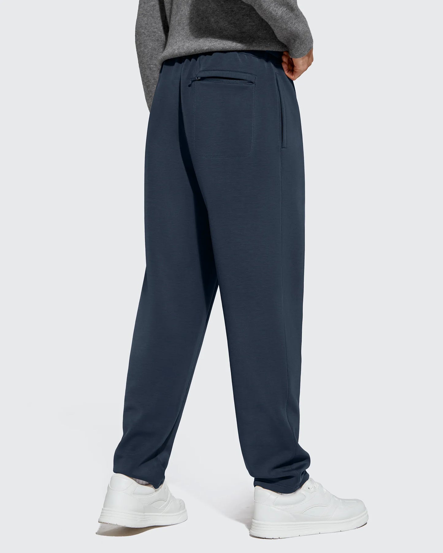 Pantalones de chándal térmicos con cordón y forro polar para hombre Smoofit