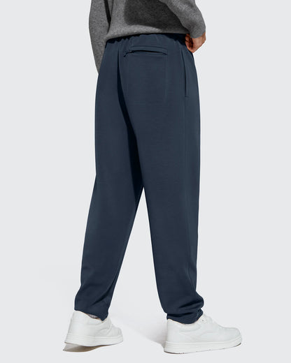 Pantalones de chándal térmicos con cordón y forro polar para hombre Smoofit