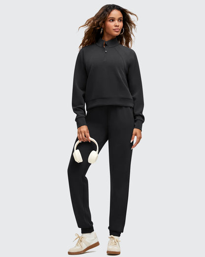 Pantalones deportivos Smoofit Modal con ajuste de cordón interno en el dobladillo