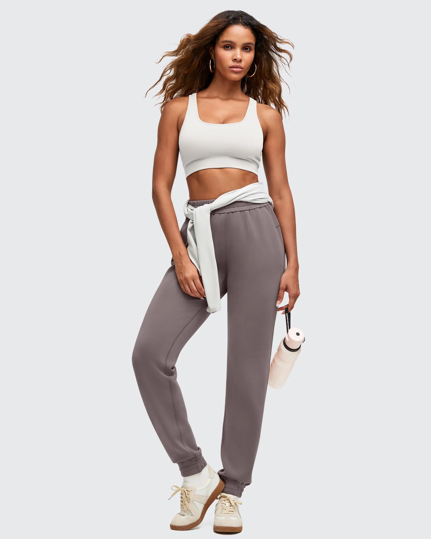 Pantalones deportivos Smoofit Modal con ajuste de cordón interno en el dobladillo