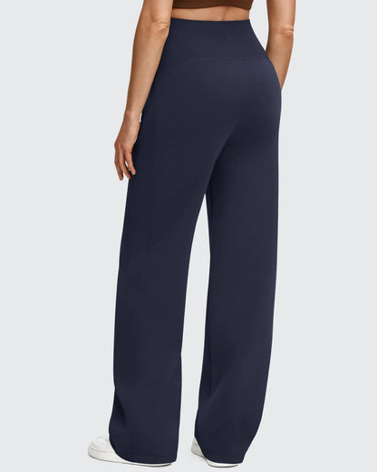 Smoofit Pantalones Premamá con Bolsillos y Cintura Elástica de Modal
