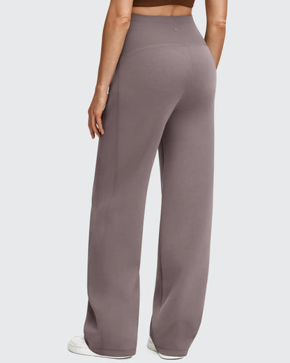 Smoofit Pantalones Premamá con Bolsillos y Cintura Elástica de Modal