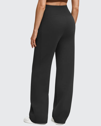 Smoofit Pantalones Premamá con Bolsillos y Cintura Elástica de Modal
