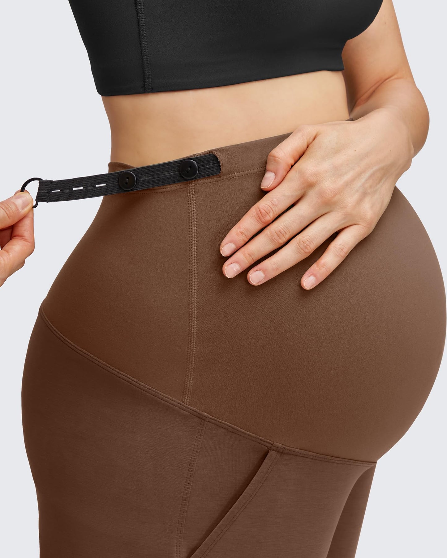 Pantalones deportivos tipo jogger Smoofit con bolsillos sobre el vientre