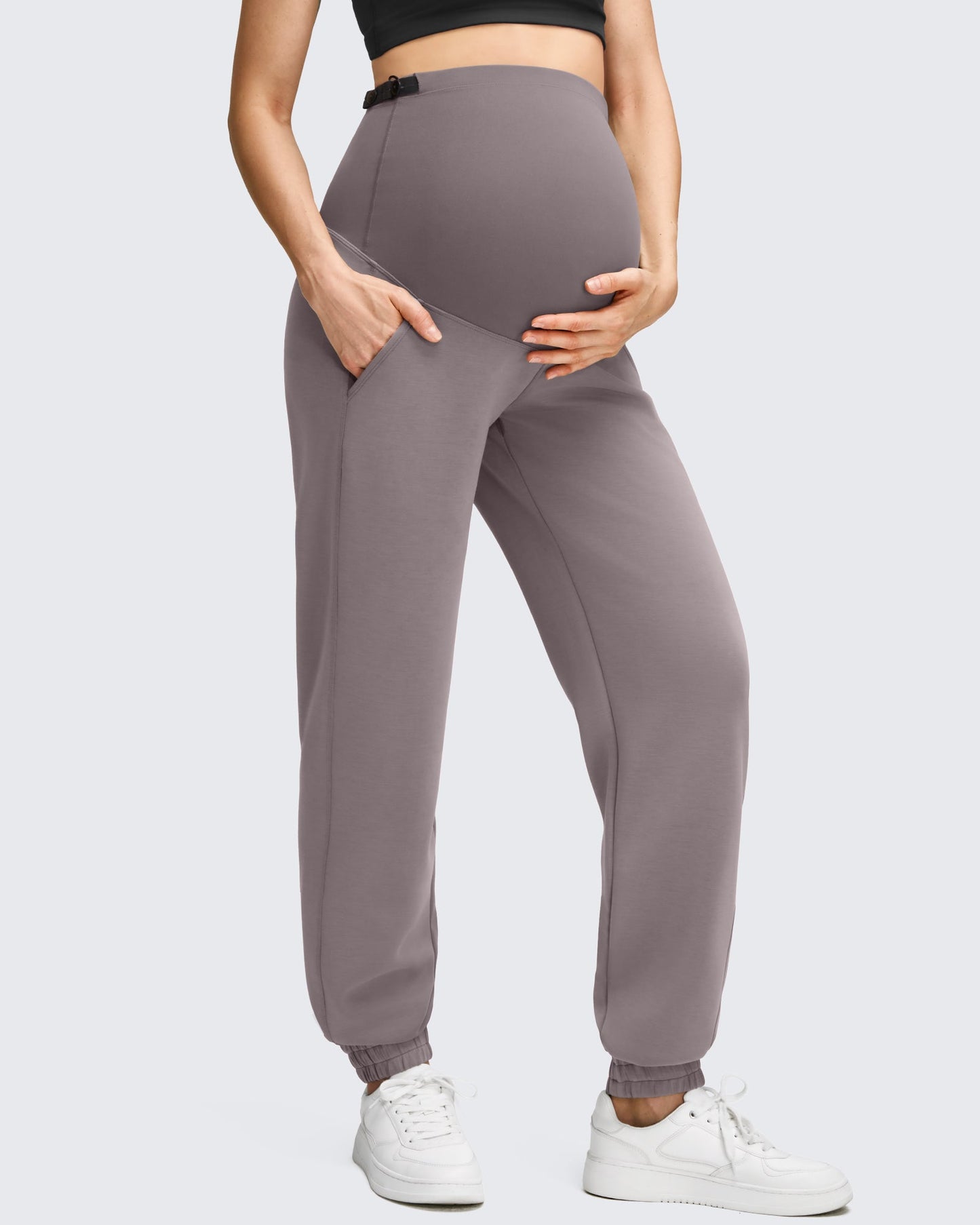Pantalones deportivos tipo jogger Smoofit con bolsillos sobre el vientre