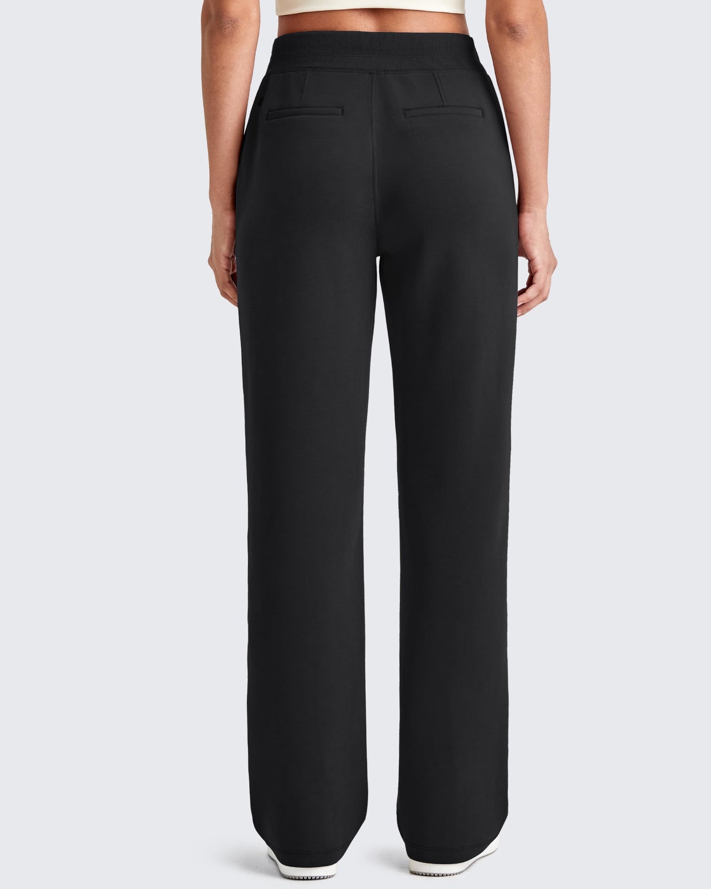 Pantalones de chándal de pierna ancha con cordón elástico Smoofit