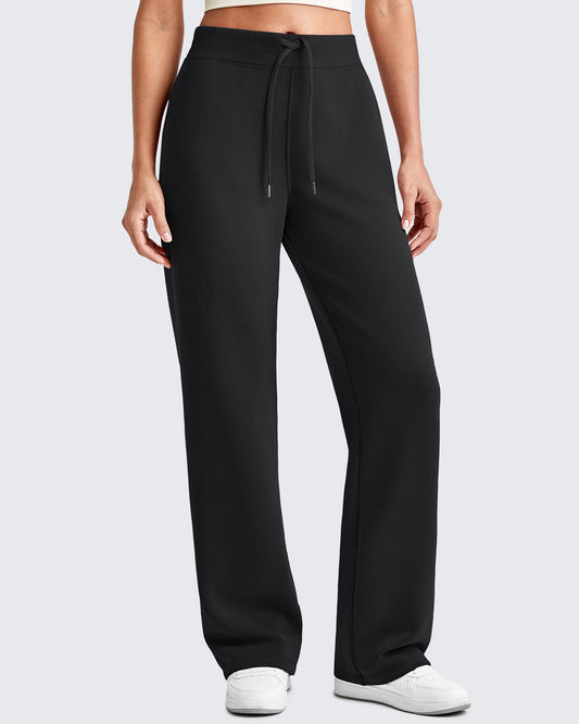 Pantalones de chándal de pierna ancha con cordón elástico Smoofit
