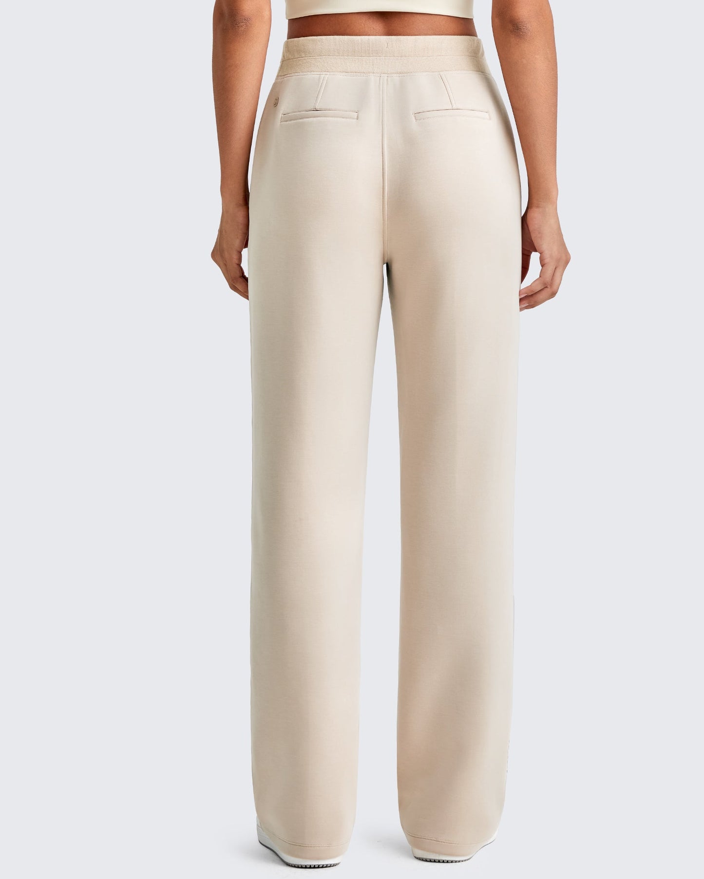Pantalones de chándal de pierna ancha con cordón elástico Smoofit