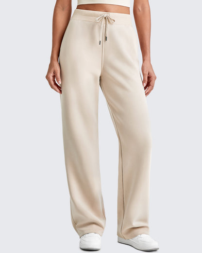 Pantalones de chándal de pierna ancha con cordón elástico Smoofit