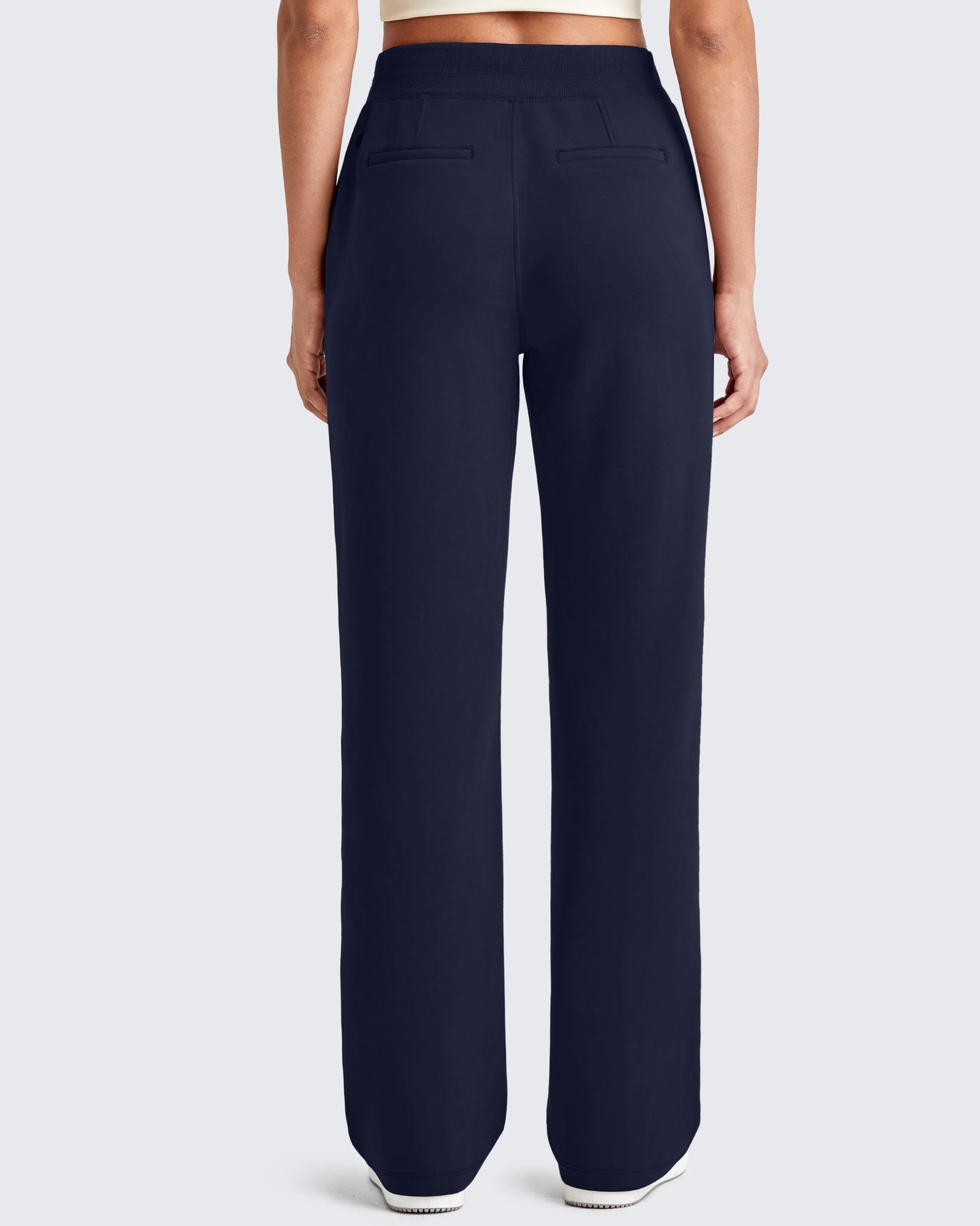 Pantalones de chándal de pierna ancha con cordón elástico Smoofit