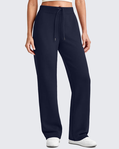 Pantalones de chándal de pierna ancha con cordón elástico Smoofit