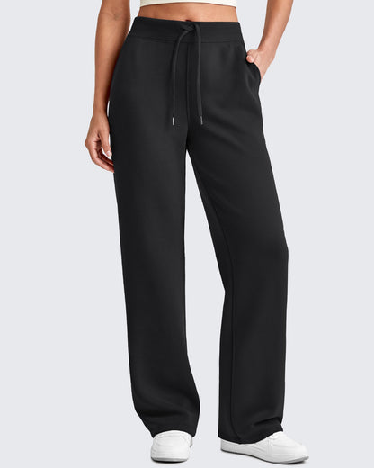 Pantalones de chándal de pierna ancha con cordón elástico Smoofit