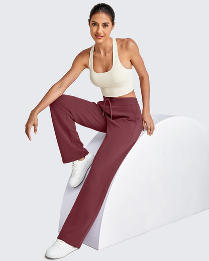 Pantalones de chándal de pierna ancha con cordón elástico Smoofit