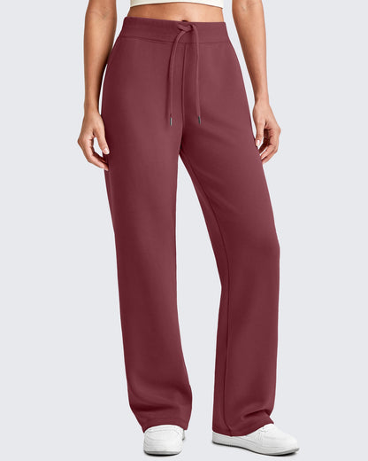 Pantalones de chándal de pierna ancha con cordón elástico Smoofit