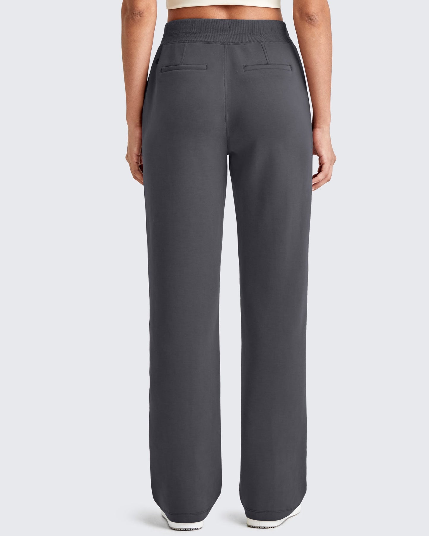 Pantalones de chándal de pierna ancha con cordón elástico Smoofit