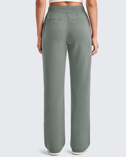 Pantalones de chándal de pierna ancha con cordón elástico Smoofit