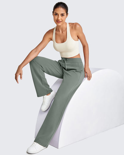 Pantalones de chándal de pierna ancha con cordón elástico Smoofit