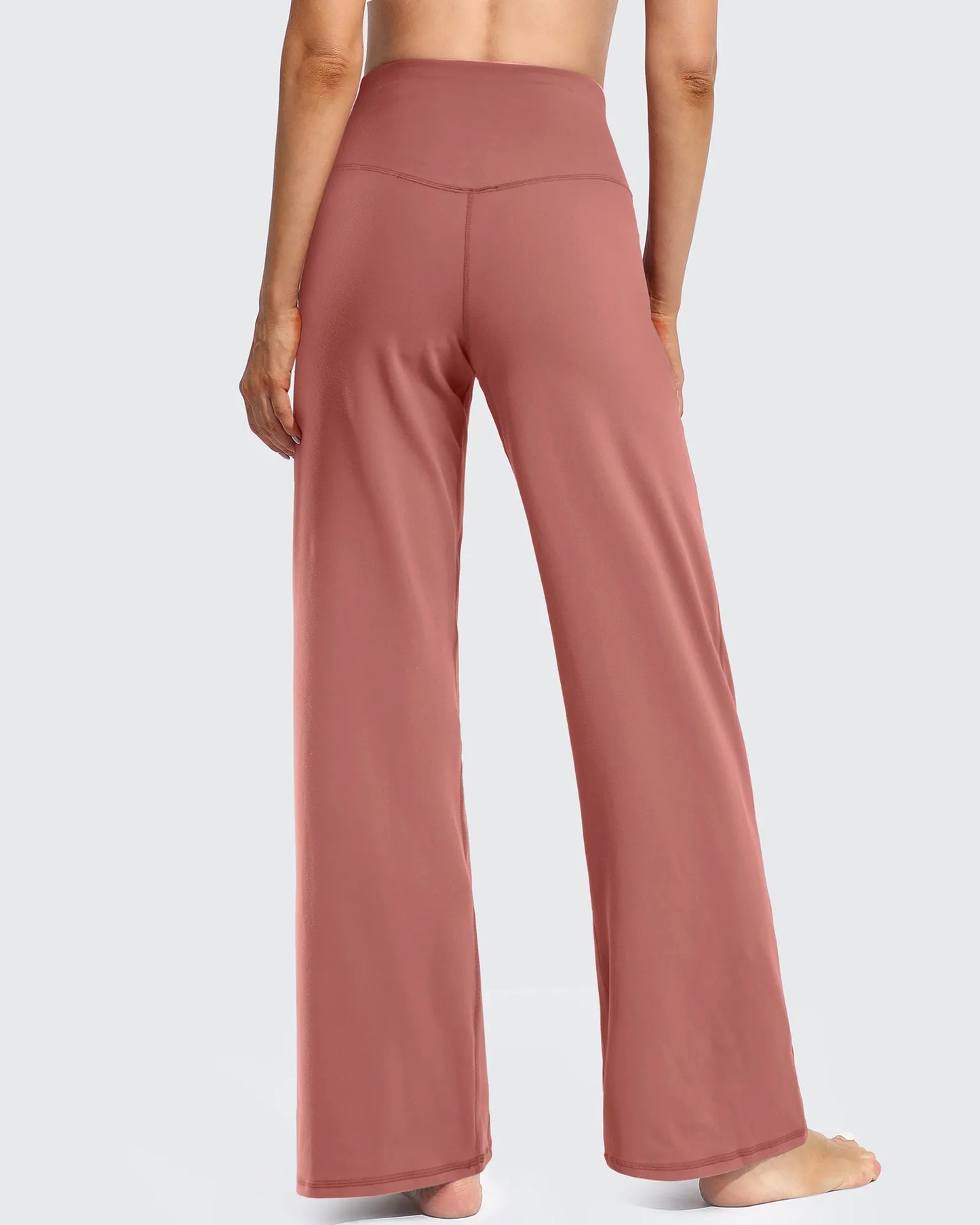 Pantalones Anchos de Mujer para Yoga con Bolsillos Largos