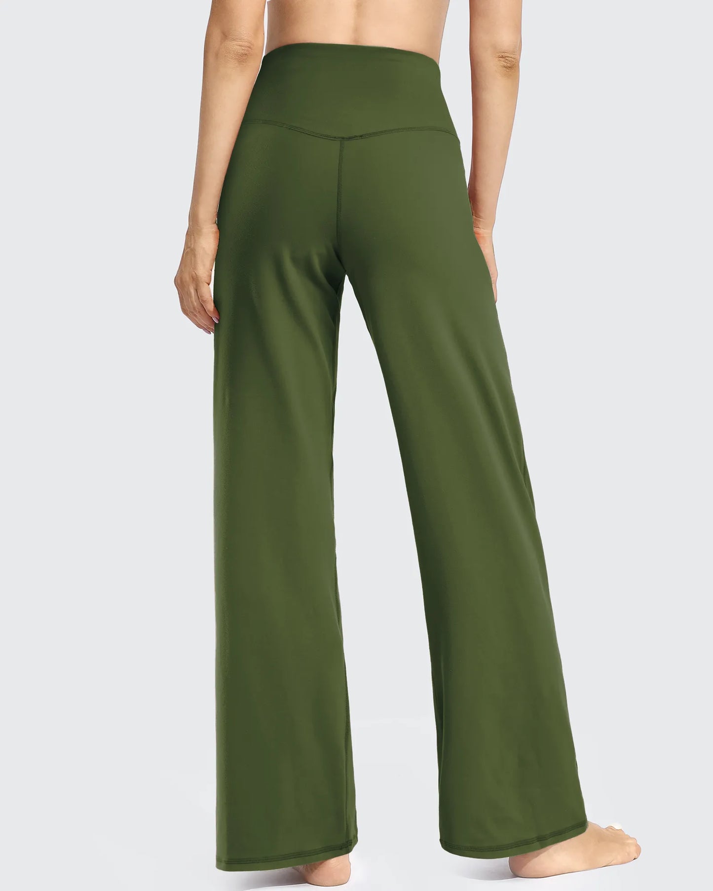 Pantalones Anchos de Mujer para Yoga con Bolsillos Pequeños