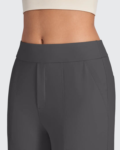 Pantalones de vestir rectos de talle alto ShiftReady Tall