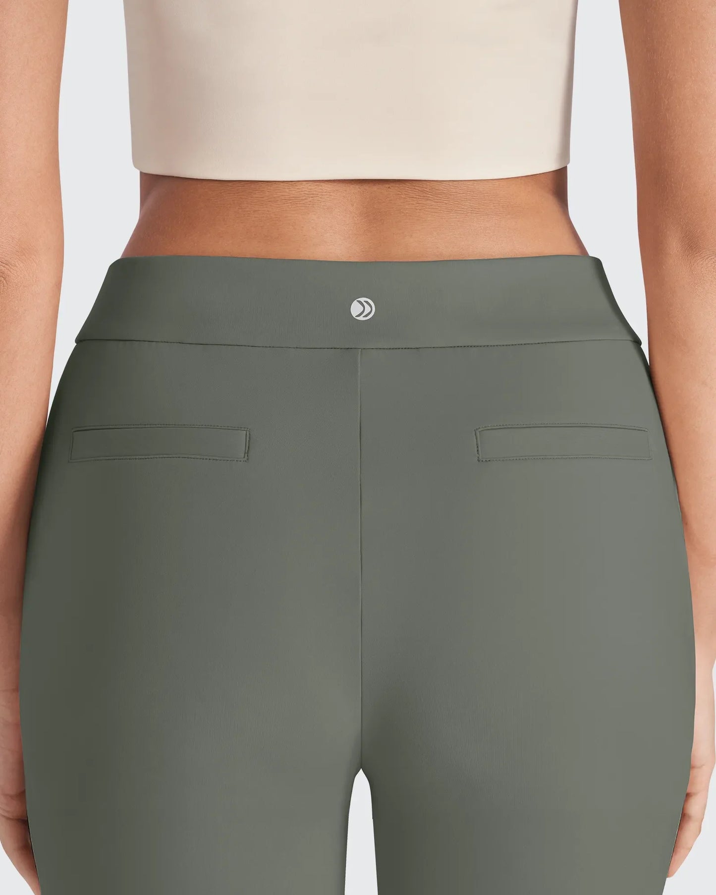 Pantalones de vestir rectos de talle alto ShiftReady Tall