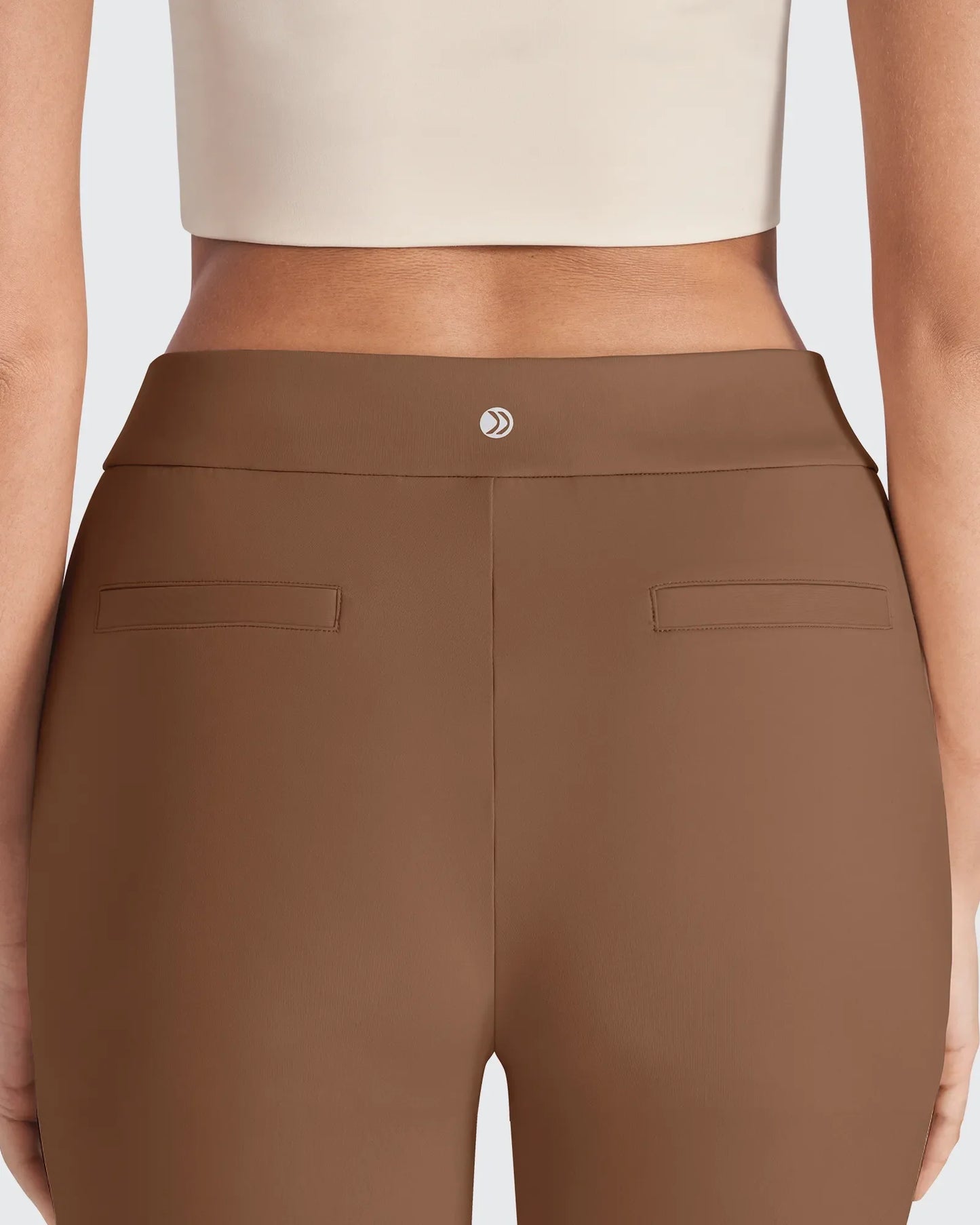 Pantalones de vestir rectos de talle alto ShiftReady