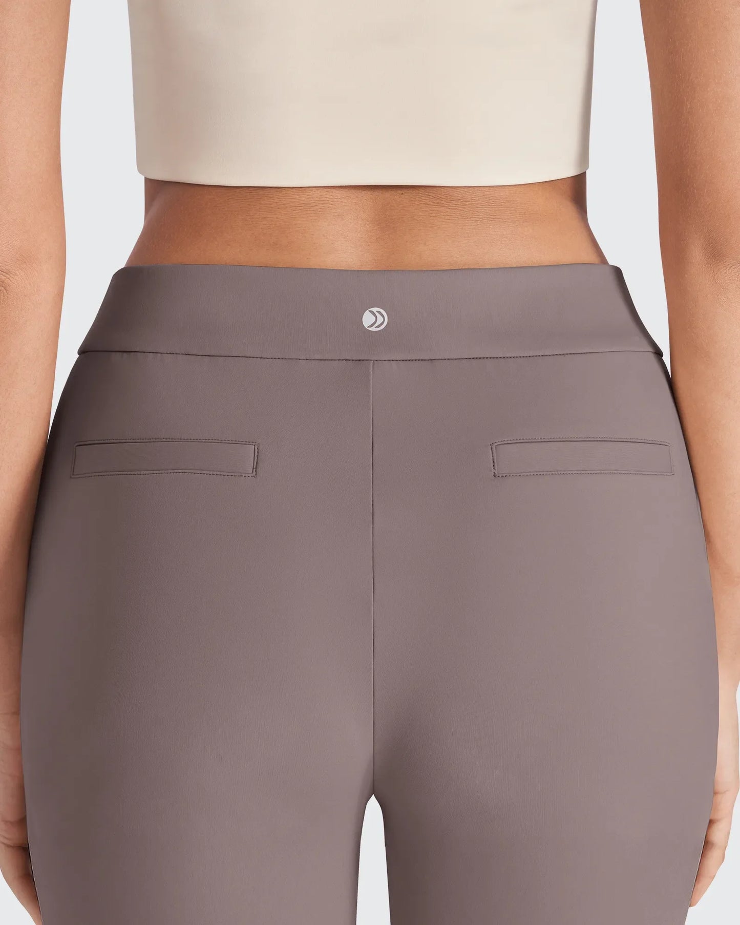 Pantalones de vestir rectos de talle alto ShiftReady Petite