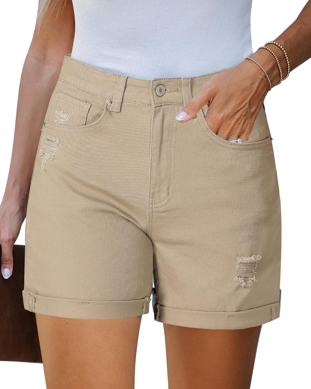 Pantalones cortos vaqueros