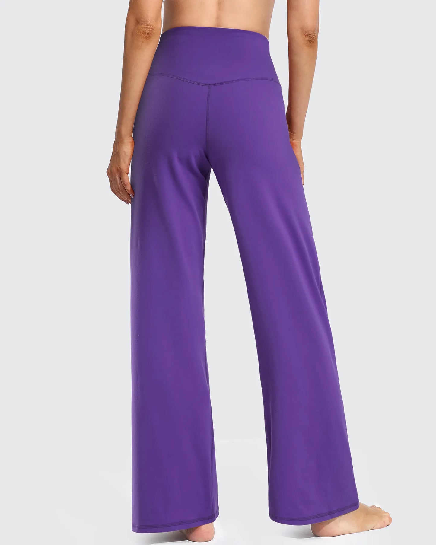 Pantalones Anchos de Mujer para Yoga con Bolsillos Largos