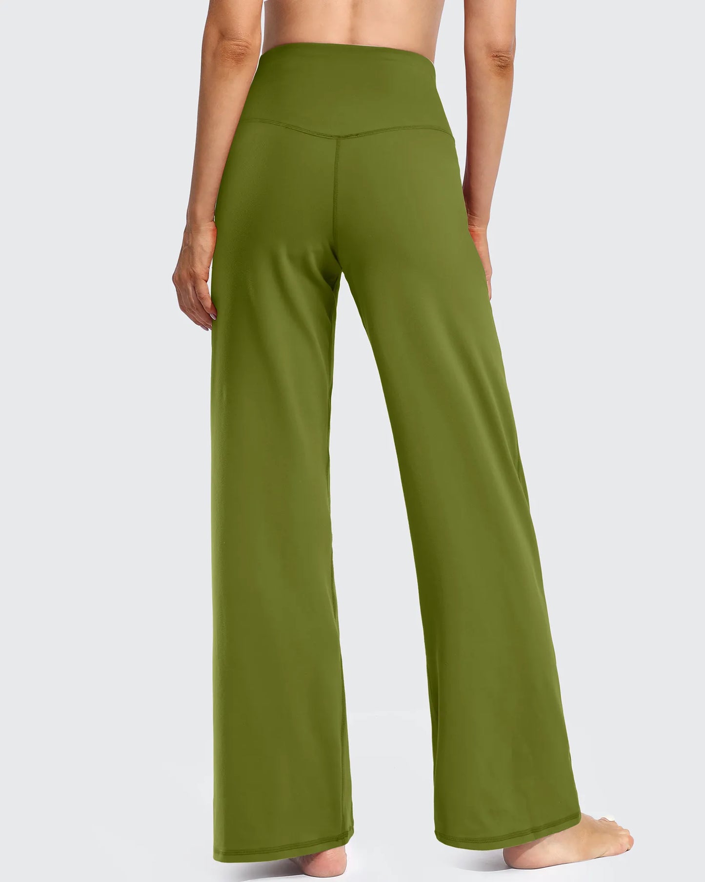 Pantalones Anchos de Mujer para Yoga con Bolsillos Largos