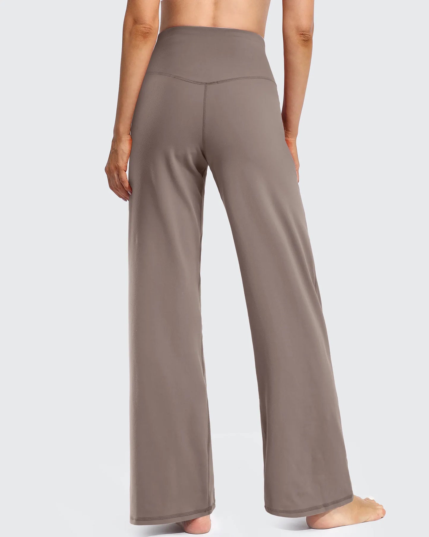 Pantalones Anchos de Mujer para Yoga con Bolsillos Largos