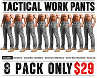 Gray-8 PACK ONLY $29