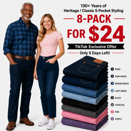 regular fit comfortable stretch waist jeans