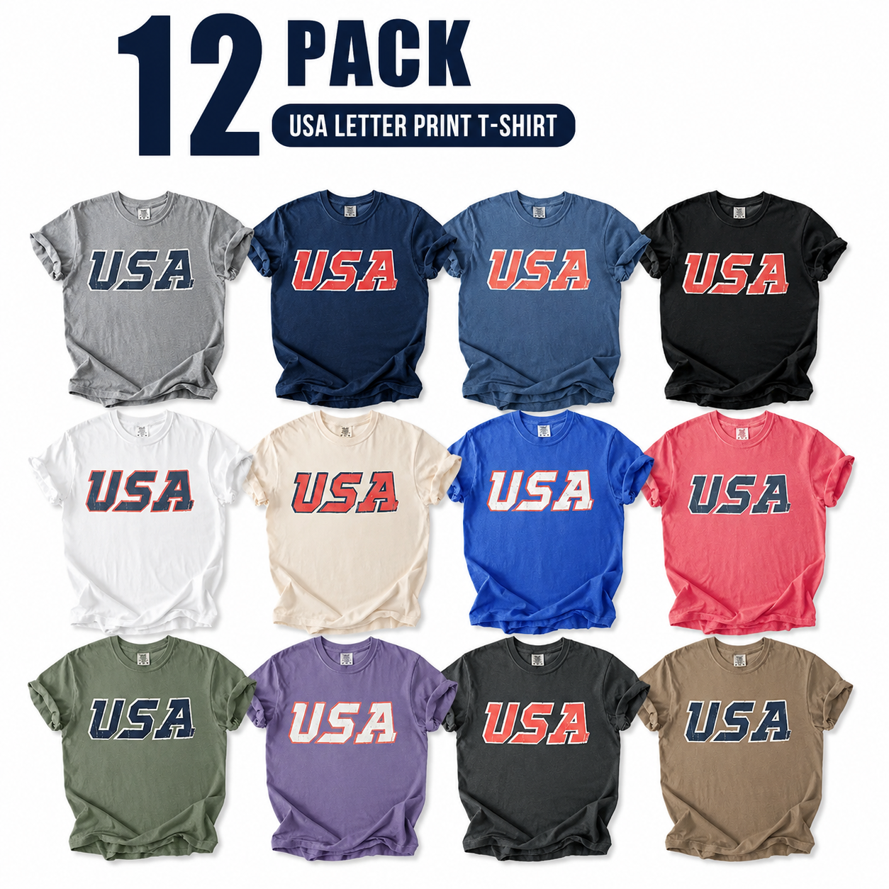 Unisex Vintage USA Tee