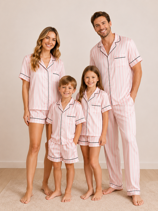 Satin Pajama Set（a）