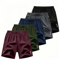 Burgundy + Army Green + Blue + Gray + Black