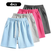 Light Blue+Light Grey+Dark Grey+Rose Red