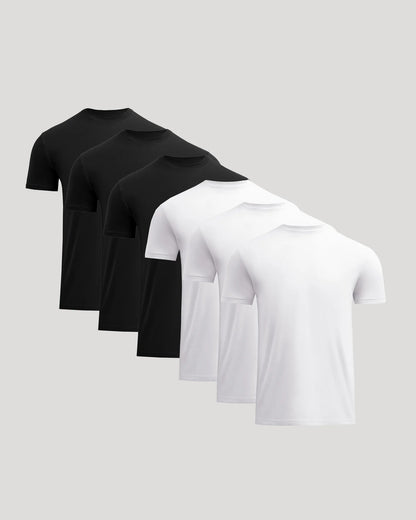 (6‐Pack)Premium Crew Neck T‐Shirt
