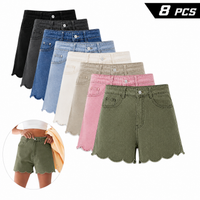 8 pack-Black / Dark Gray / Blue / Light Blue / White / Khaki / Pink / Army Green