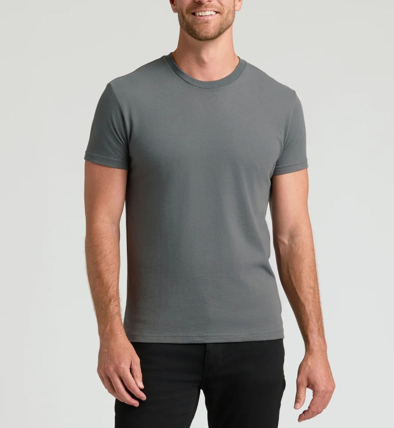 (6‐Pack)Premium Crew Neck T‐Shirt