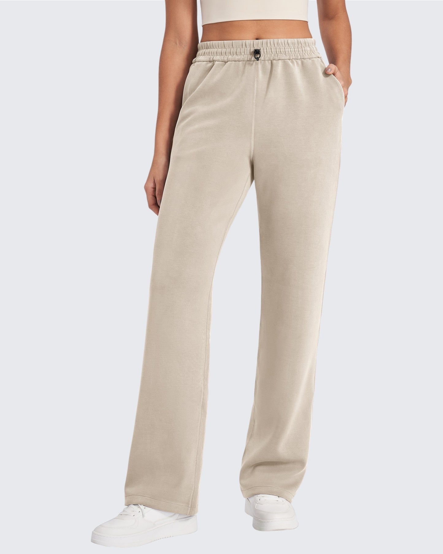 Pantalones cortos anchos de cintura media Smoofit