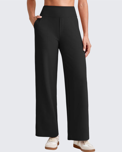 Pantalones Sastre Cortos Elásticos de Talle Alto EverGoing para Mujer (Talla Pequeña)