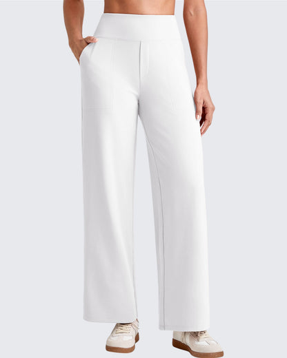 Pantalones Sastre Cortos Elásticos de Talle Alto EverGoing para Mujer (Talla Pequeña)